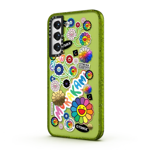 FLOWERS STICKER MANIA PHONE CASE