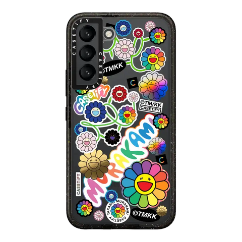 FLOWERS STICKER MANIA PHONE CASE