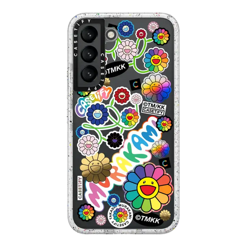 FLOWERS STICKER MANIA PHONE CASE