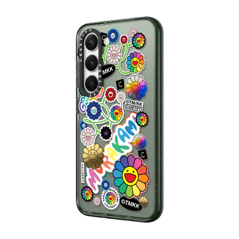 FLOWERS STICKER MANIA PHONE CASE