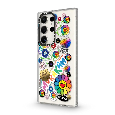 FLOWERS STICKER MANIA PHONE CASE