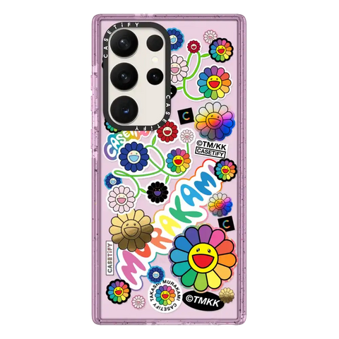 FLOWERS STICKER MANIA PHONE CASE