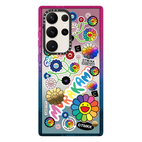 FLOWERS STICKER MANIA PHONE CASE