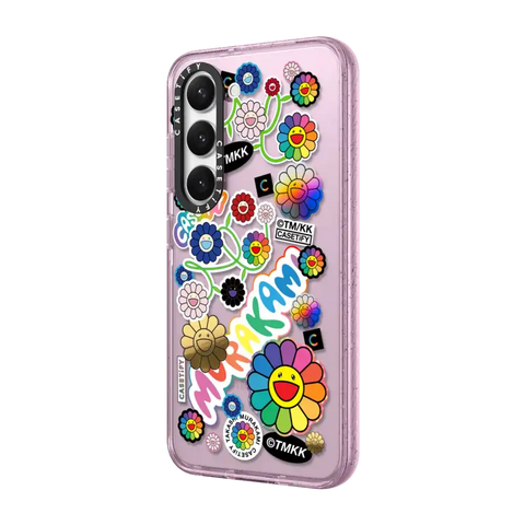 FLOWERS STICKER MANIA PHONE CASE