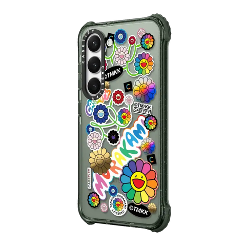 FLOWERS STICKER MANIA PHONE CASE