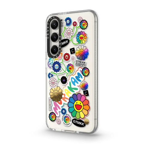 FLOWERS STICKER MANIA PHONE CASE