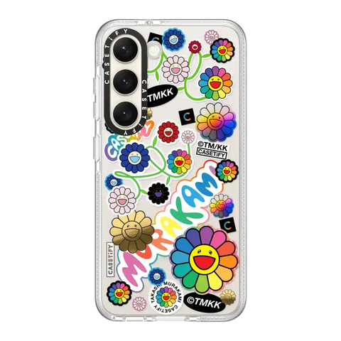 FLOWERS STICKER MANIA PHONE CASE