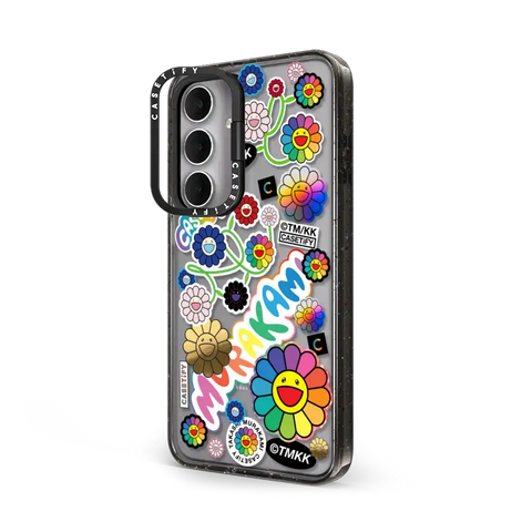 FLOWERS STICKER MANIA PHONE CASE