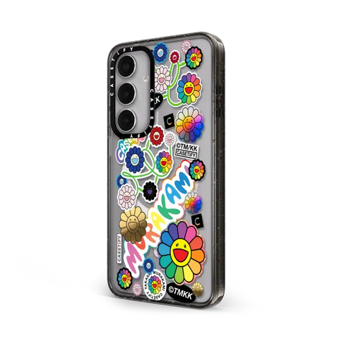 FLOWERS STICKER MANIA PHONE CASE