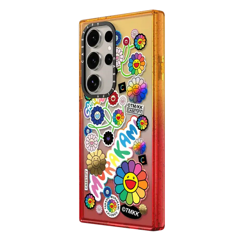 FLOWERS STICKER MANIA PHONE CASE