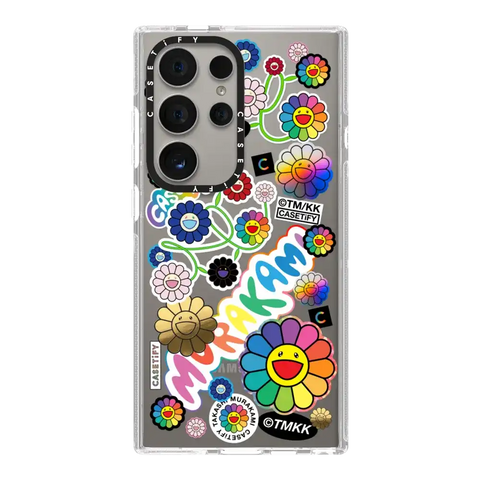 FLOWERS STICKER MANIA PHONE CASE