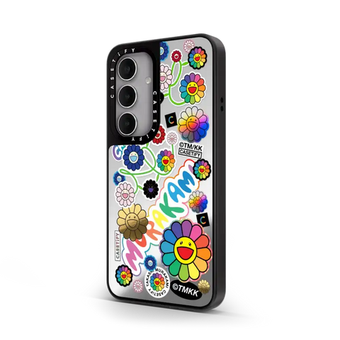 FLOWERS STICKER MANIA PHONE CASE