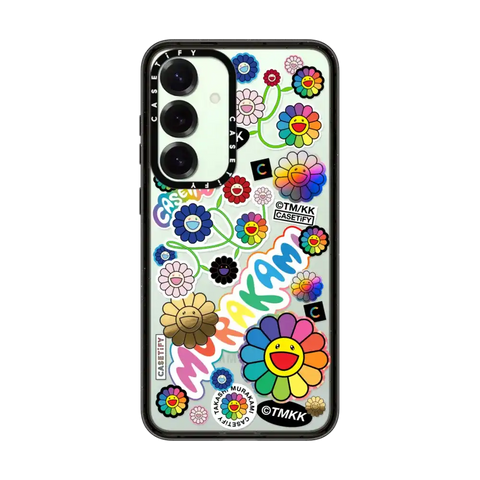 FLOWERS STICKER MANIA PHONE CASE