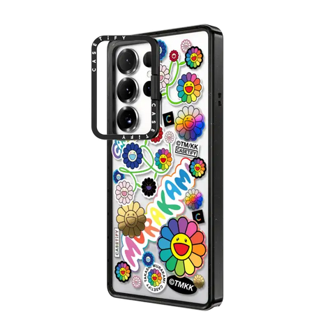 FLOWERS STICKER MANIA PHONE CASE