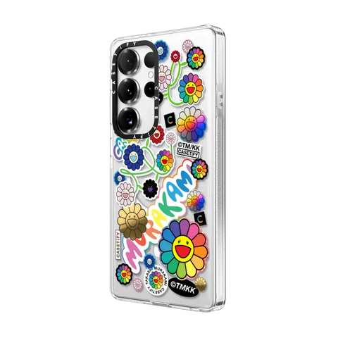 FLOWERS STICKER MANIA PHONE CASE