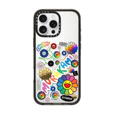 FLOWERS STICKER MANIA PHONE CASE