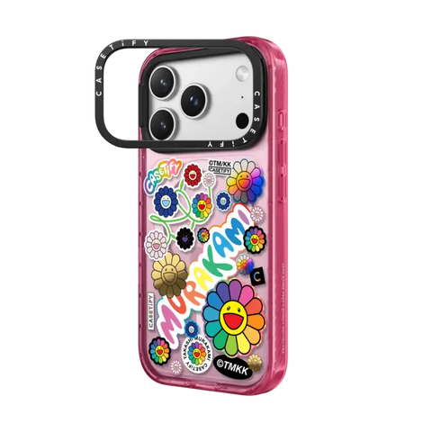 FLOWERS STICKER MANIA PHONE CASE