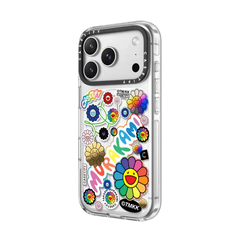 FLOWERS STICKER MANIA PHONE CASE