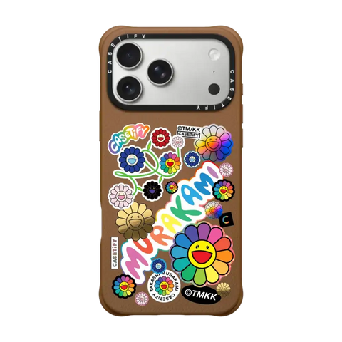 FLOWERS STICKER MANIA PHONE CASE