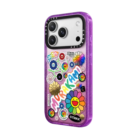 FLOWERS STICKER MANIA PHONE CASE