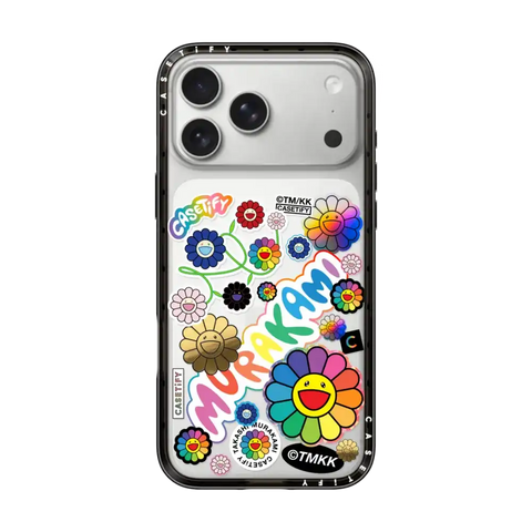 FLOWERS STICKER MANIA PHONE CASE