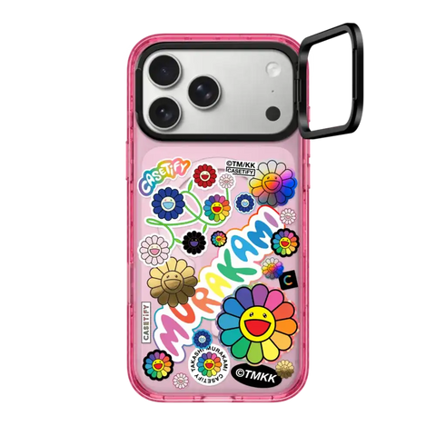 FLOWERS STICKER MANIA PHONE CASE