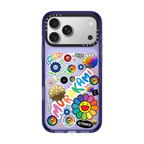 FLOWERS STICKER MANIA PHONE CASE