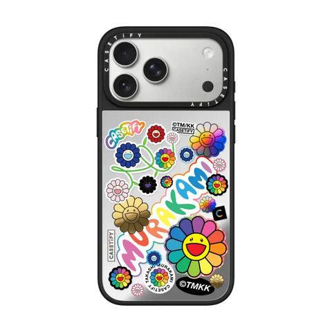FLOWERS STICKER MANIA PHONE CASE