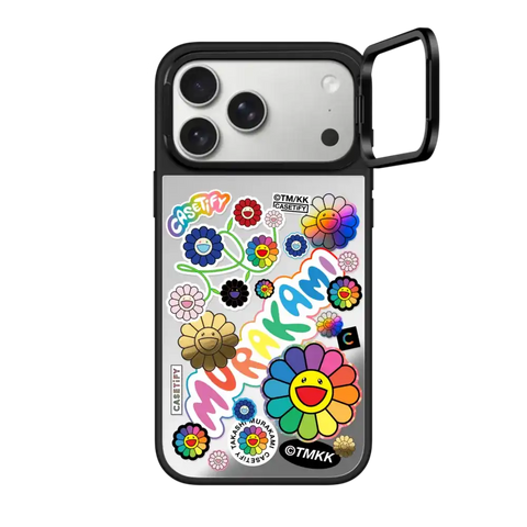 FLOWERS STICKER MANIA PHONE CASE