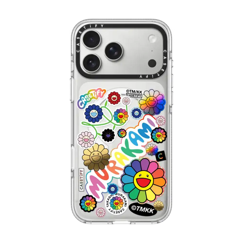 FLOWERS STICKER MANIA PHONE CASE