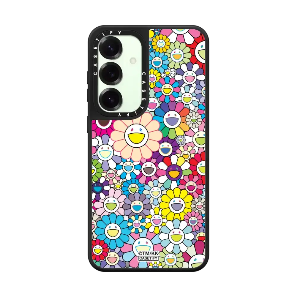 FLOWERS BLOOM (RAINBOW) PHONE CASE