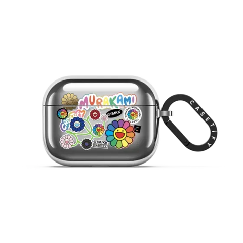 FLOWERS STICKER MANIA EARBUDS CASE