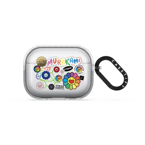 FLOWERS STICKER MANIA EARBUDS CASE