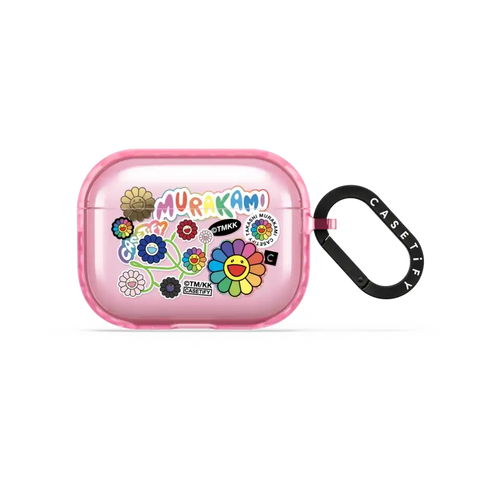 FLOWERS STICKER MANIA EARBUDS CASE