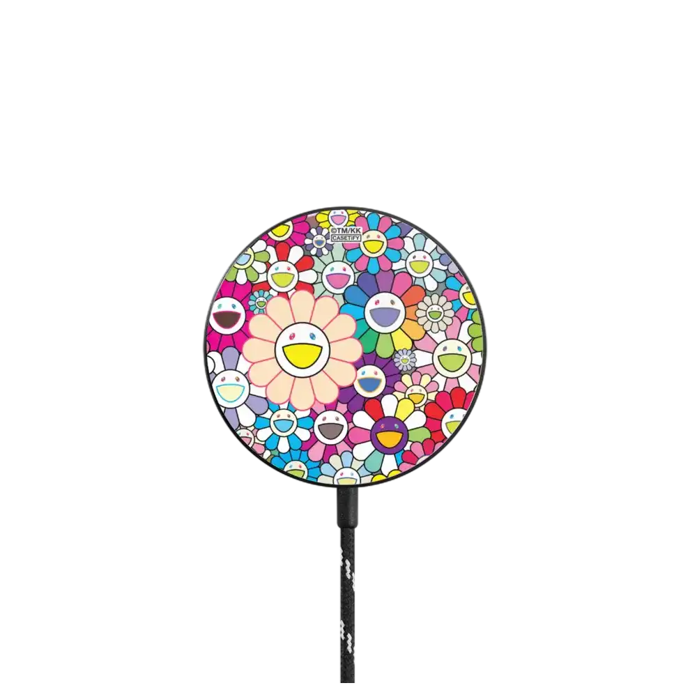 FLOWERS BLOOM (RAINBOW) POWERTHRU MAGNETIC WIRELESS CHARGER