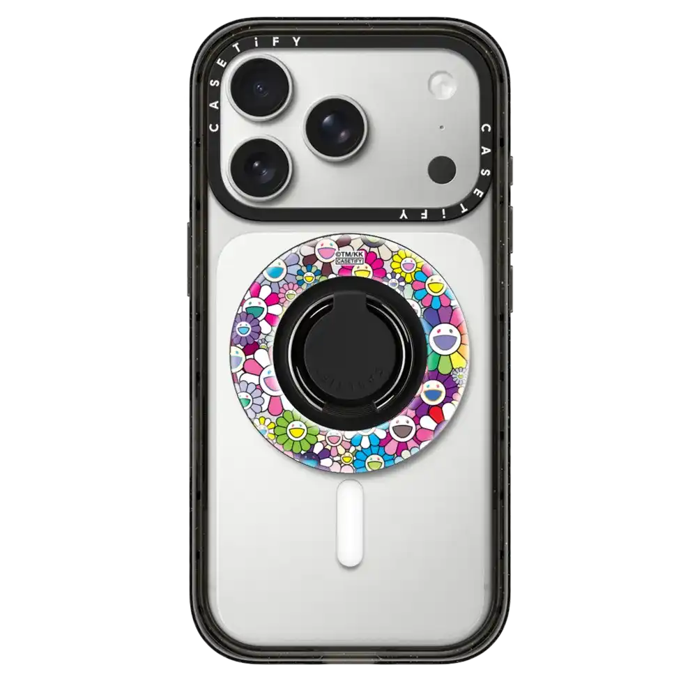FLOWERS BLOOM (RAINBOW) SNAPPY™ RING HOLDER