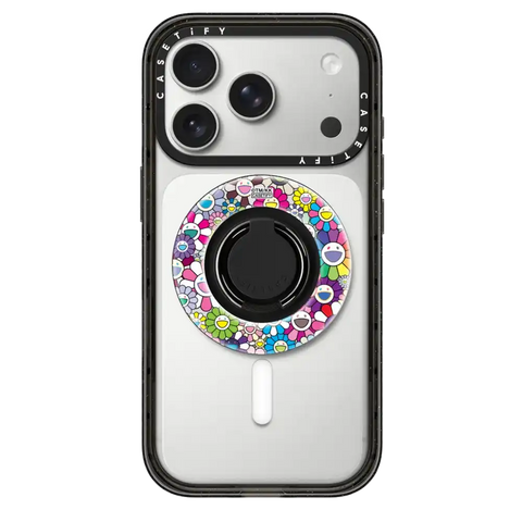 FLOWERS BLOOM (RAINBOW) SNAPPY™ RING HOLDER