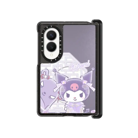 Kuromi's Purple Sakura Case