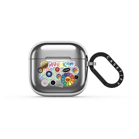 FLOWERS STICKER MANIA EARBUDS CASE