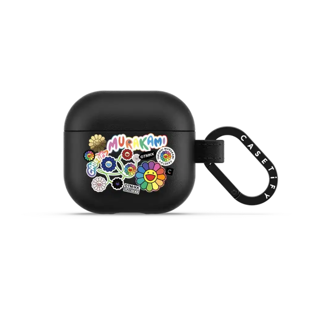 FLOWERS STICKER MANIA EARBUDS CASE