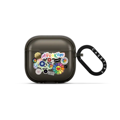 FLOWERS STICKER MANIA EARBUDS CASE