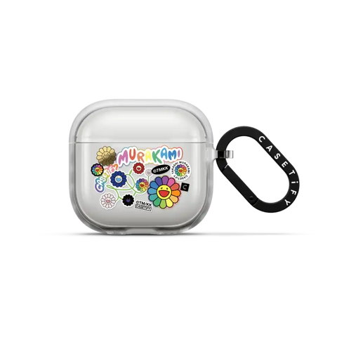 FLOWERS STICKER MANIA EARBUDS CASE