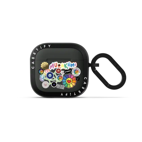 FLOWERS STICKER MANIA EARBUDS CASE