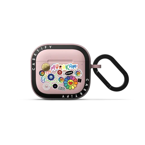 FLOWERS STICKER MANIA EARBUDS CASE