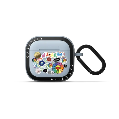 FLOWERS STICKER MANIA EARBUDS CASE