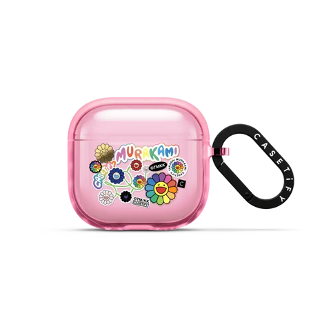 FLOWERS STICKER MANIA EARBUDS CASE