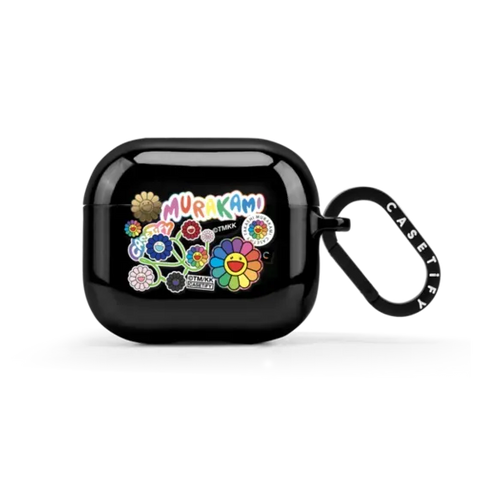 FLOWERS STICKER MANIA EARBUDS CASE