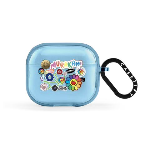 FLOWERS STICKER MANIA EARBUDS CASE