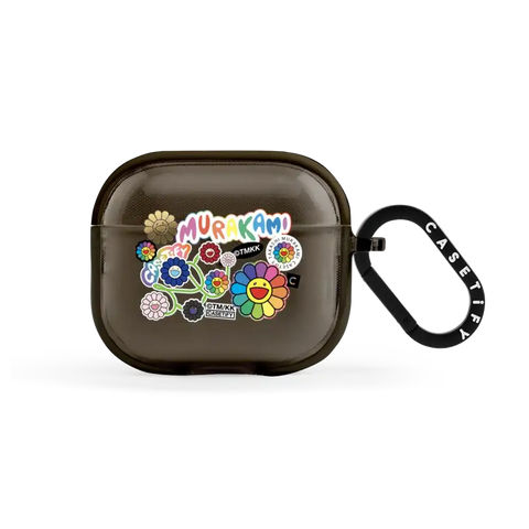 FLOWERS STICKER MANIA EARBUDS CASE