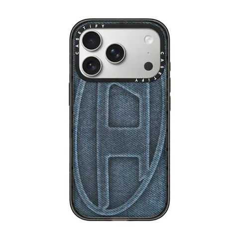 Blue Denim Oval D Case
